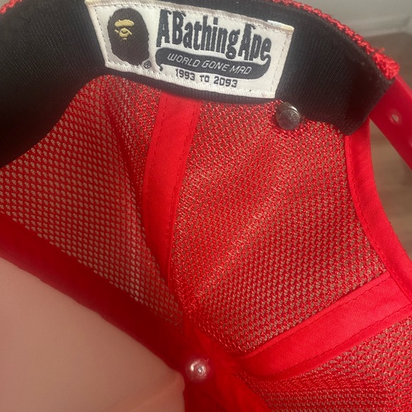 Bape Trucker Red - Picture 6 of 7